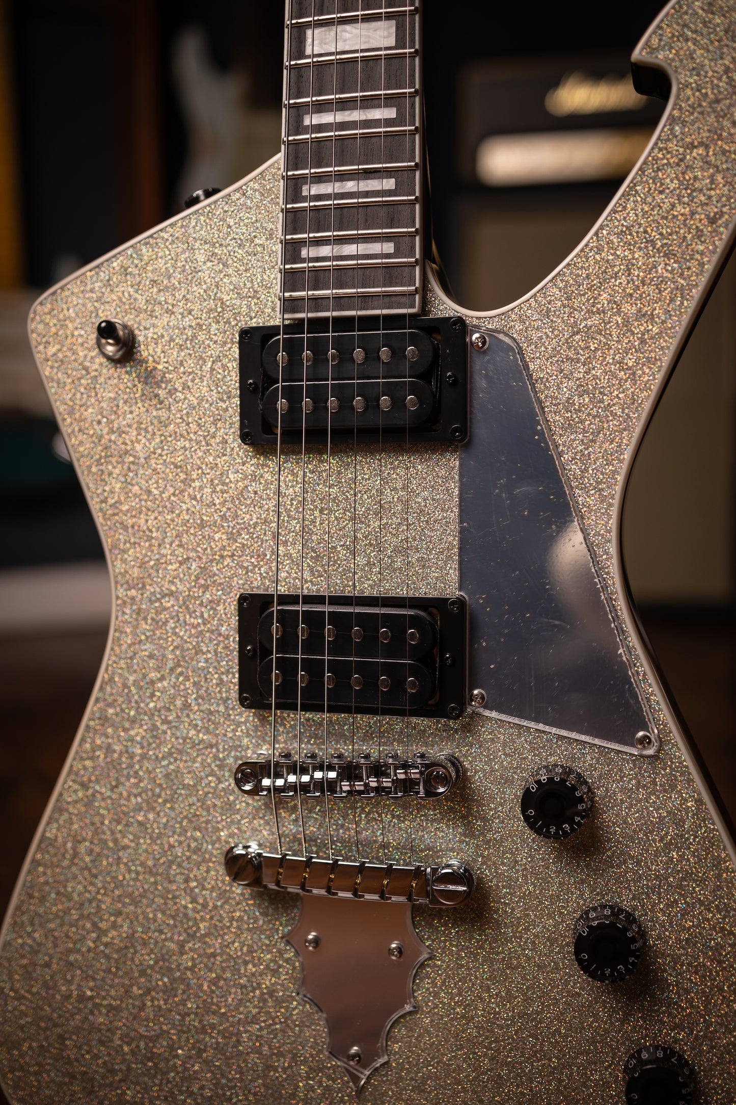 Ibanez Paul Stanley Signature PS60SSL Electric Guitar - Sliver Sparkle