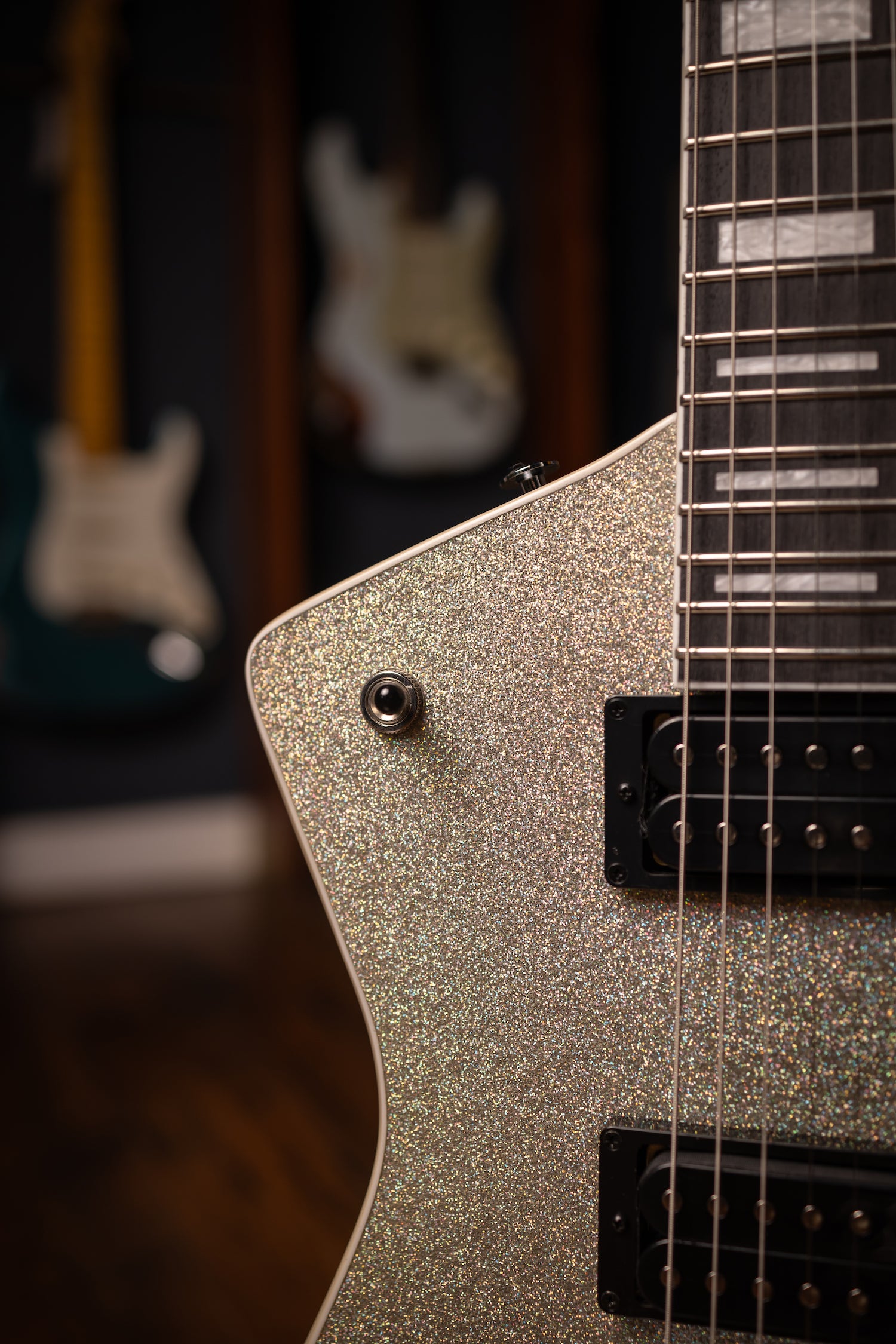 Ibanez Paul Stanley Signature PS60SSL Electric Guitar - Sliver Sparkle