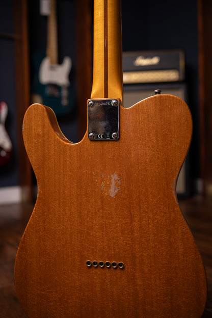 Fender Custom Shop Dual Stack HS Telecaster Relic Electric Guitar - Sea Foam Sparkle