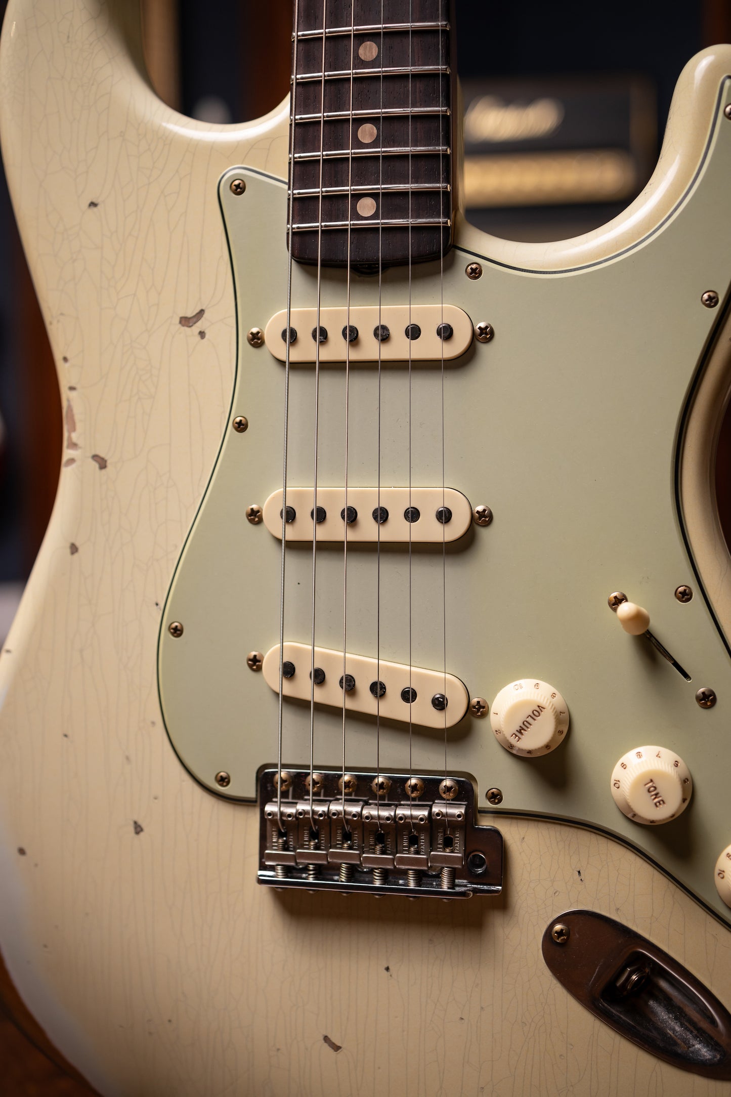 Fender Custom Shop LR25 60's Dual Mag II Stratocaster Electric Guitar - Tomatillo Green