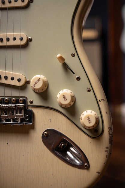 Fender Custom Shop LR25 60's Dual Mag II Stratocaster Electric Guitar - Tomatillo Green