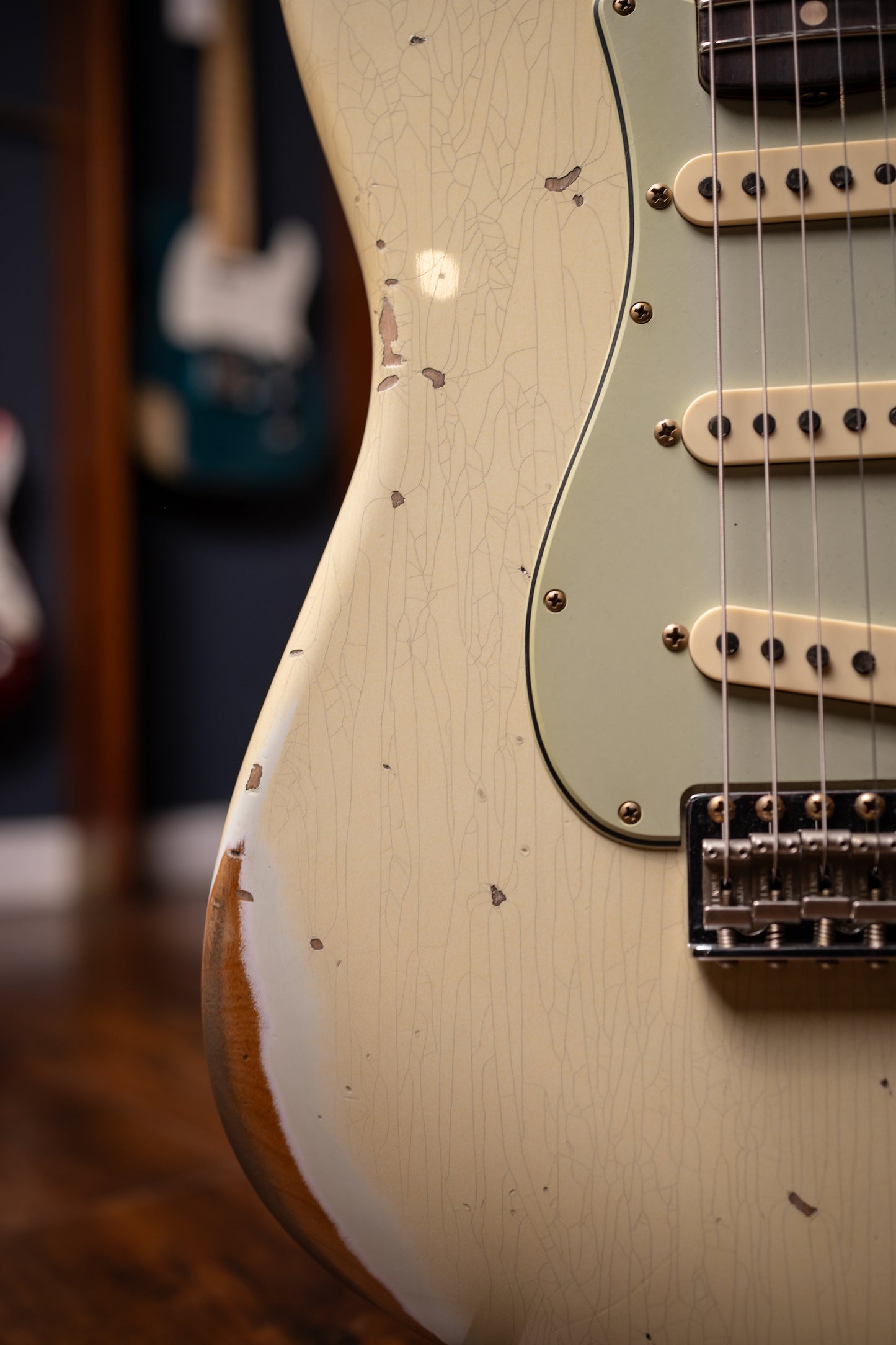 Fender Custom Shop LR25 60's Dual Mag II Stratocaster Electric Guitar - Tomatillo Green