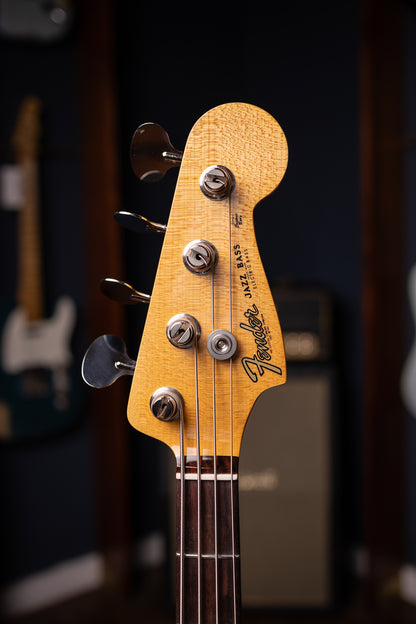 Fender Custom Shop Limited Edition Jazz Bass Special NOS Electric Bass - Aged Dakota Red