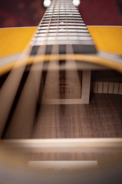 Martin D-13E Retro Spruce/Walnut