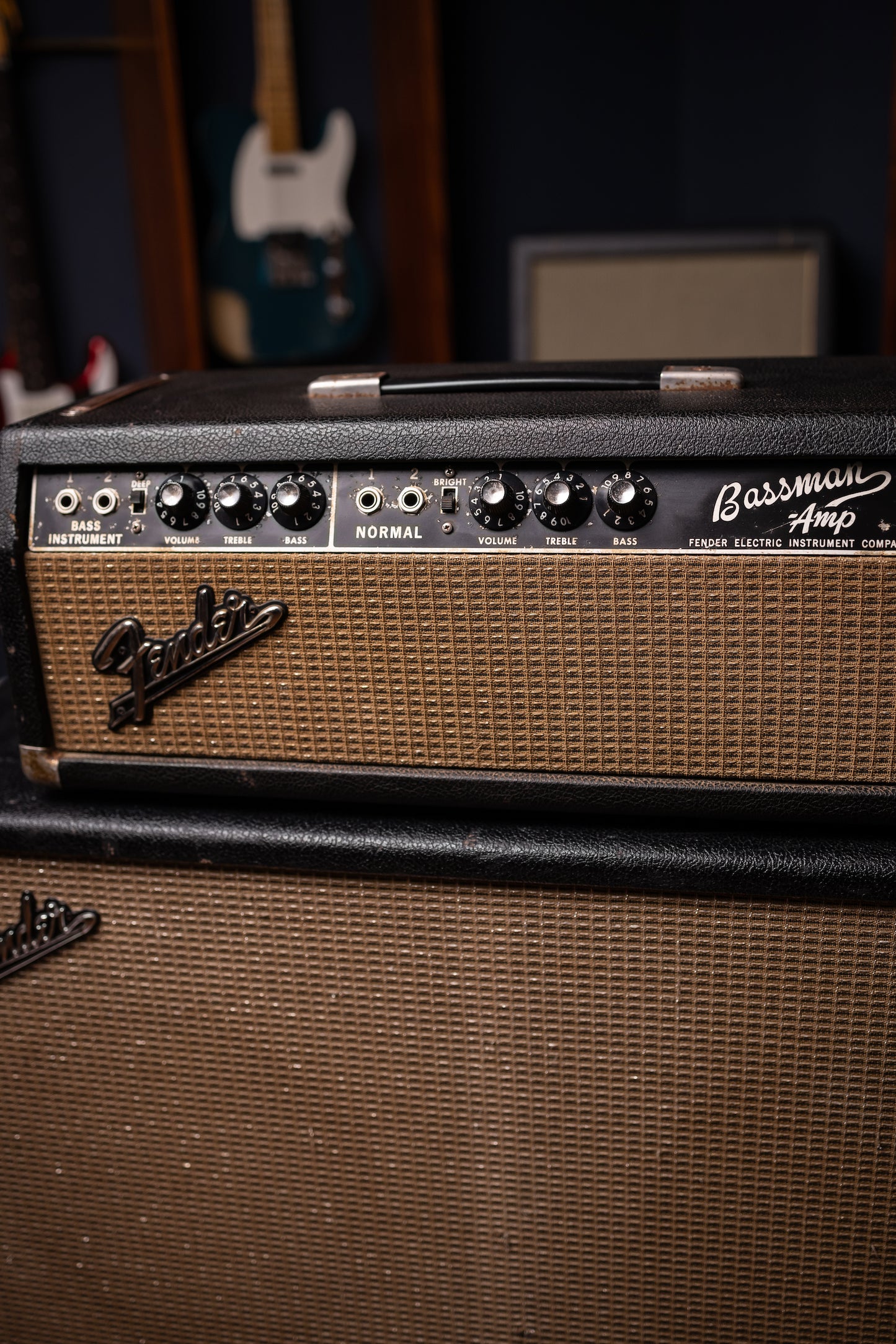 1965 Fender Bassman Head and 212 Cabinet