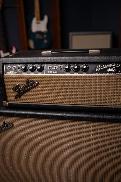 1965 Fender Bassman Head and 212 Cabinet