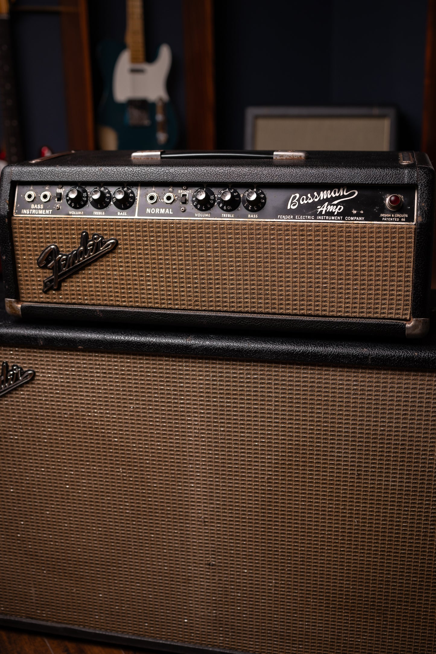 1965 Fender Bassman Head and 212 Cabinet
