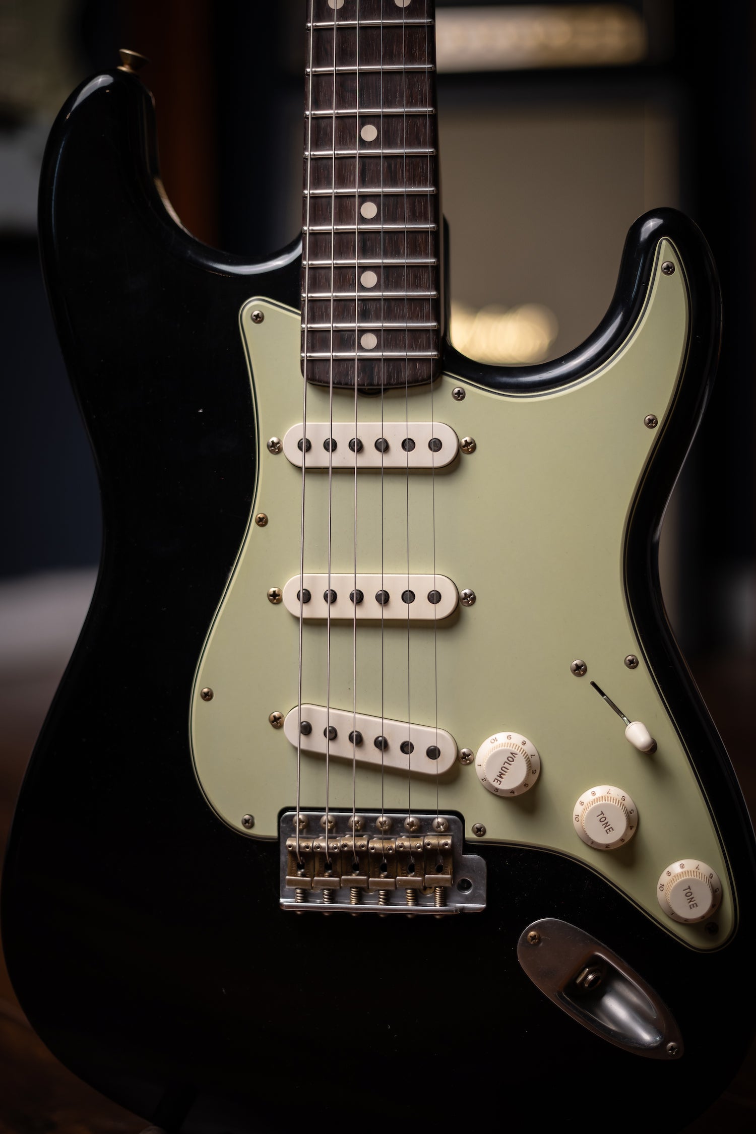 Fender Custom Shop 1960 Stratocaster Journeyman Brazilian Rosewood Masterbuilt by Dennis Galuszka, Black