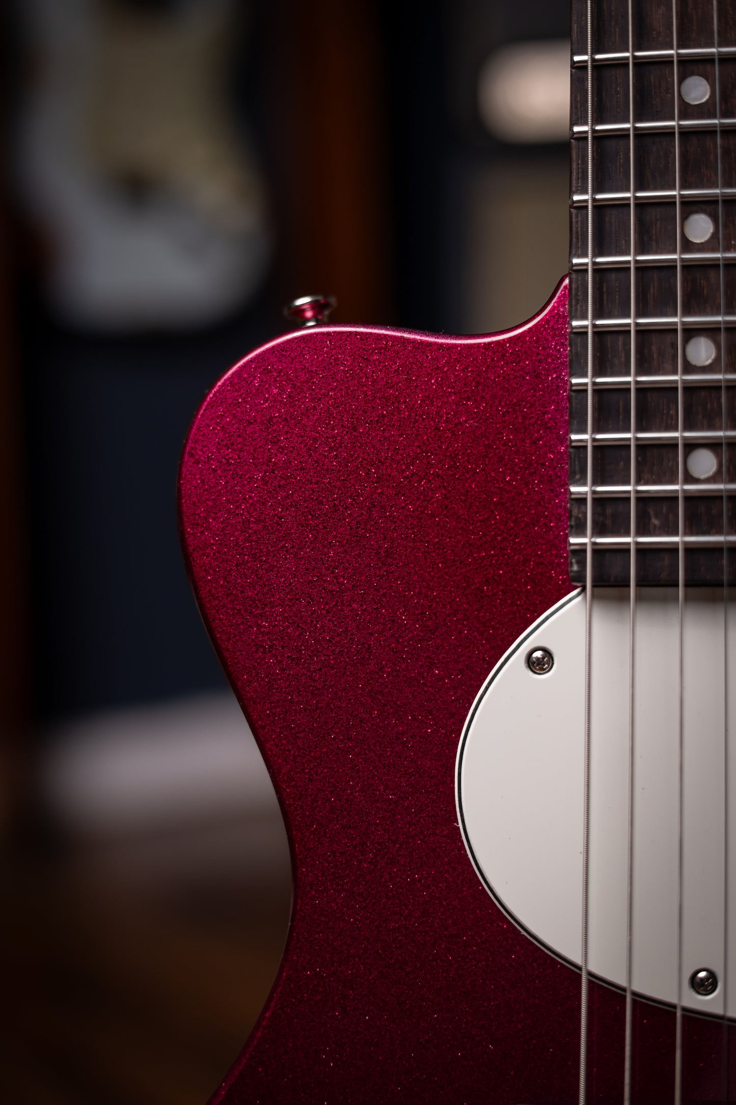 Carneglia Custom Shop Steed Electric Guitar - Purple Metallic