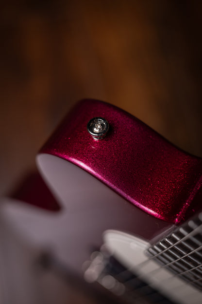 Carneglia Custom Shop Steed Electric Guitar - Purple Metallic