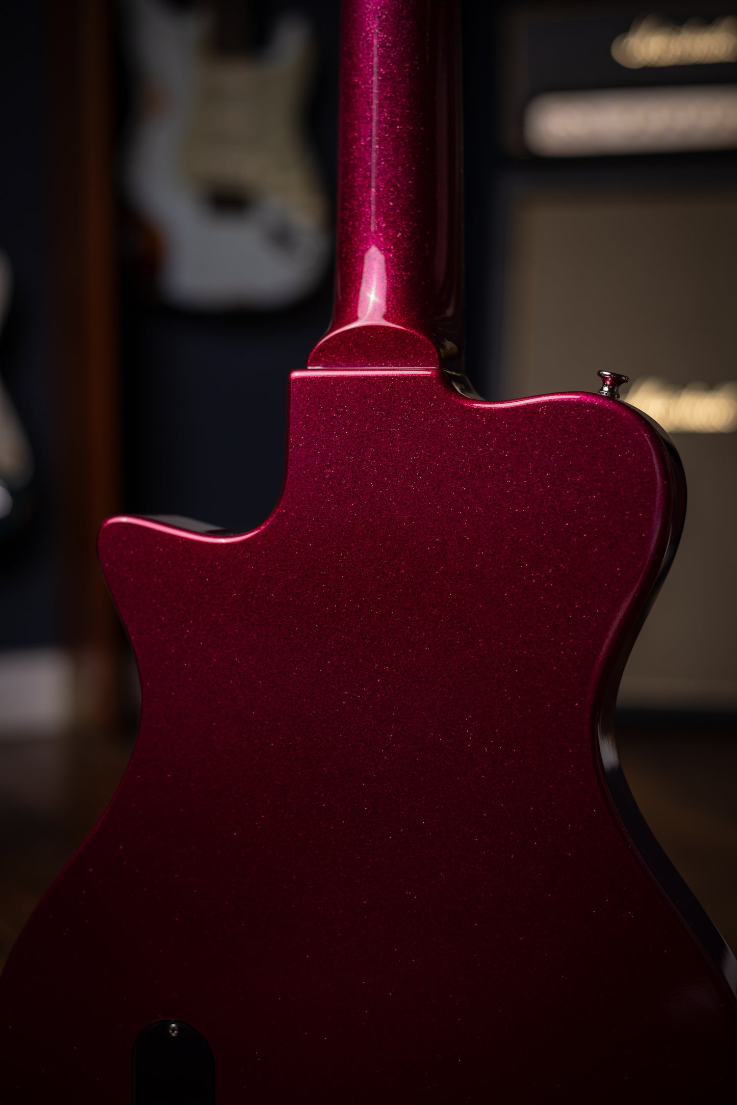 Carneglia Custom Shop Steed Electric Guitar - Purple Metallic