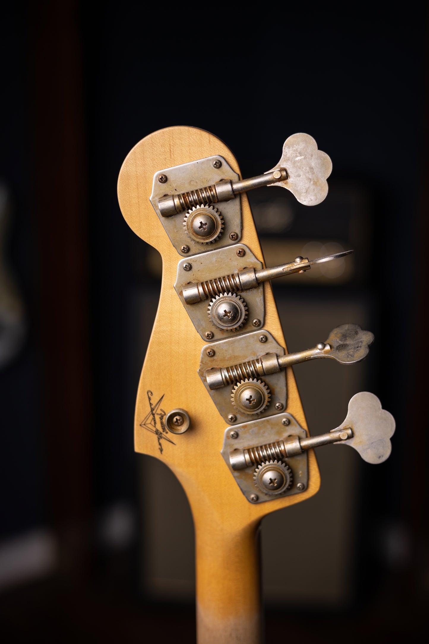 Fender 1965 Jazz Bass Journeyman Relic - Faded Inca Silver