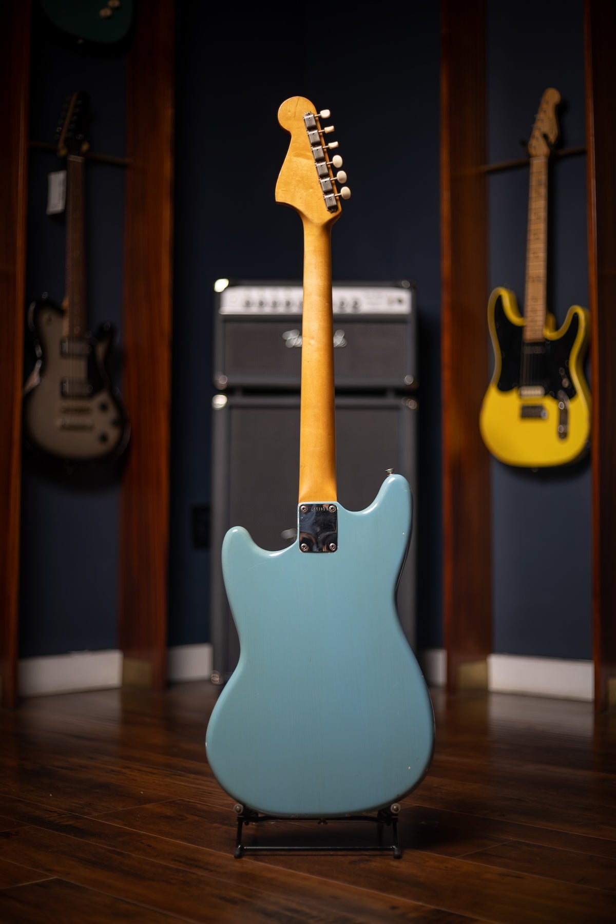1965 Fender Mustang Electric Guitar - Daphne Blue