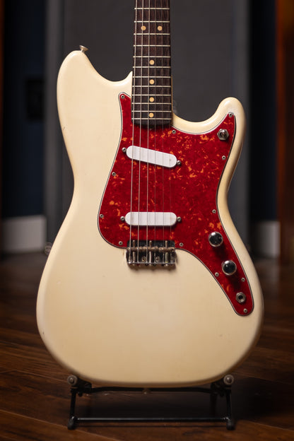 1963 Fender Duo Sonic Electric Guitar - Olympic White