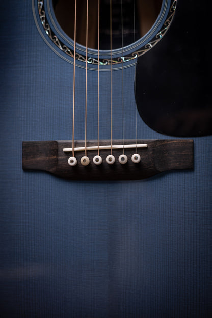 Martin CEO-11 Acoustic Guitar -New Horizons Blue Burst