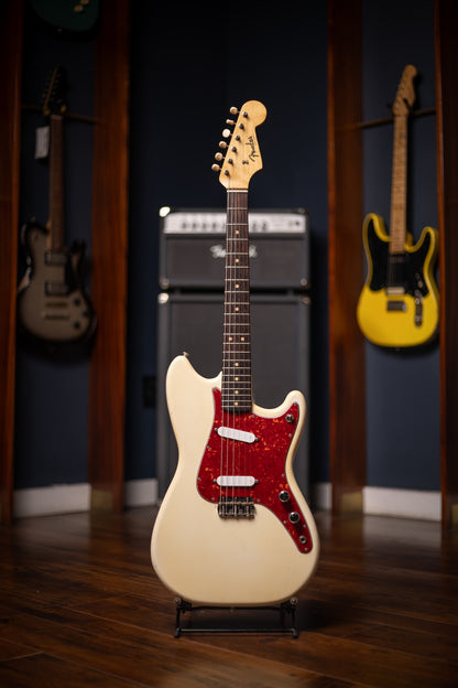 1963 Fender Duo Sonic Electric Guitar - Olympic White