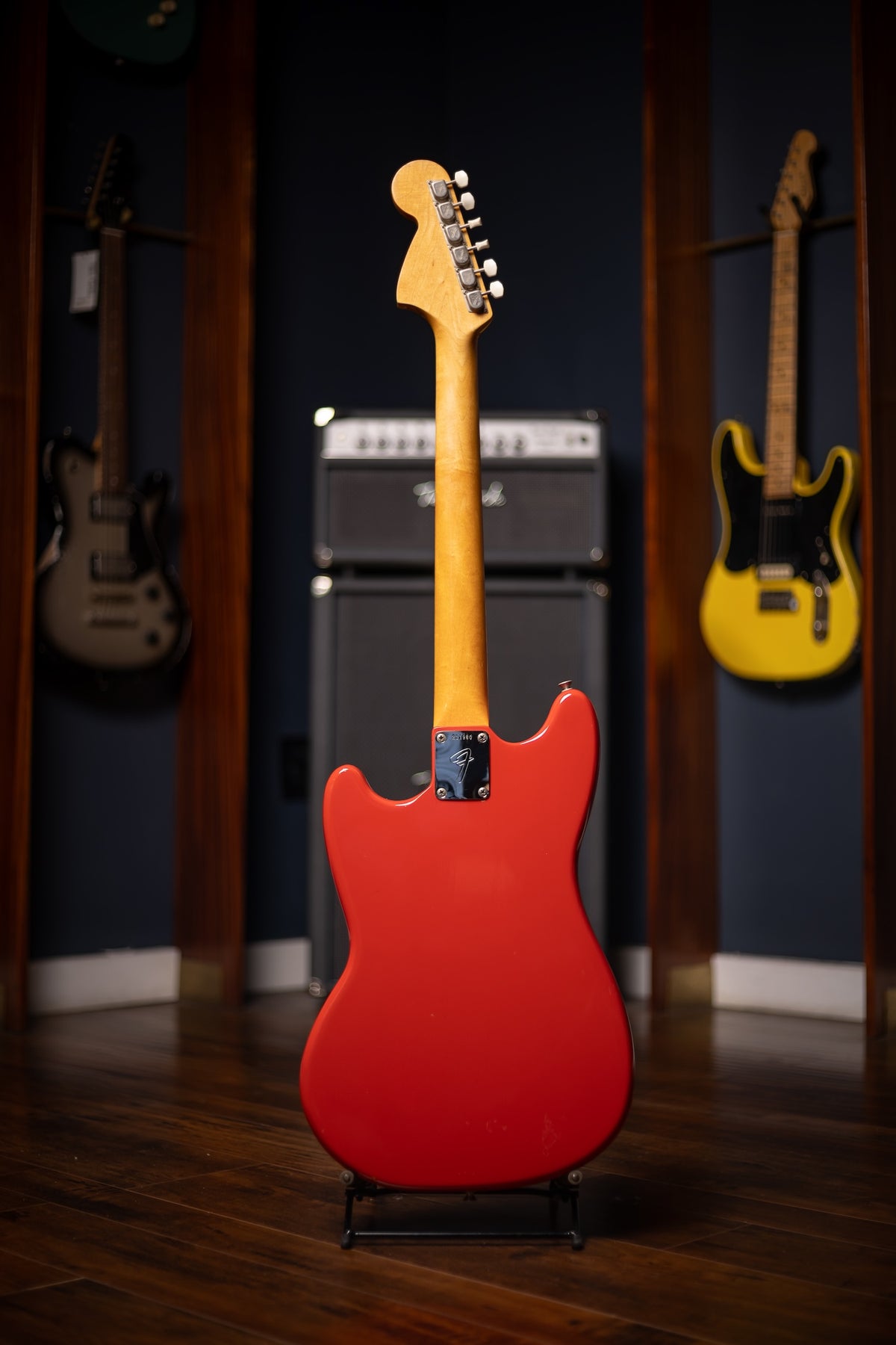 1968 Fender Bronco Electric Guitar - Red