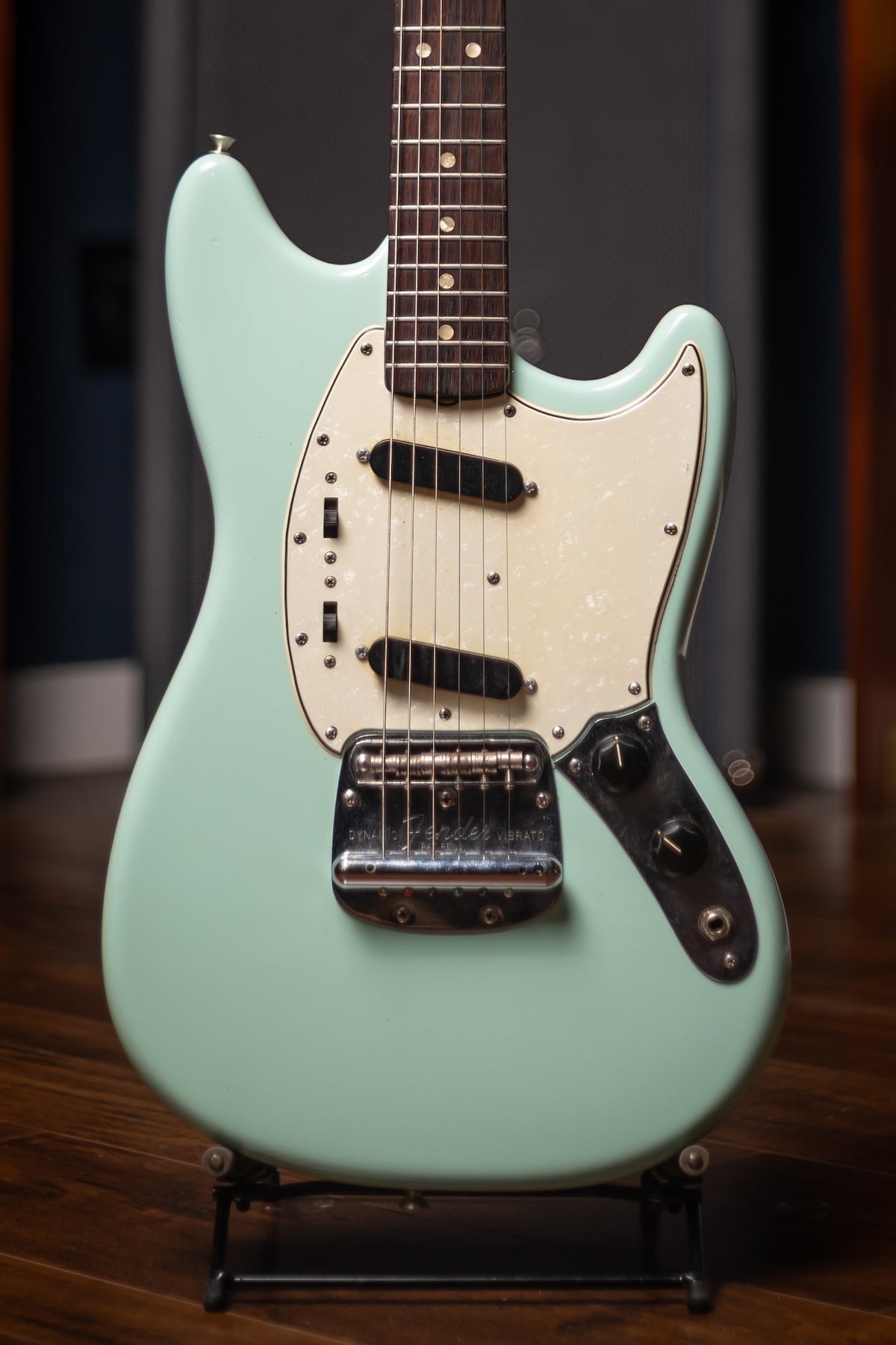 1966 Fender Sonic Blue (Refinished) Electric Guitar