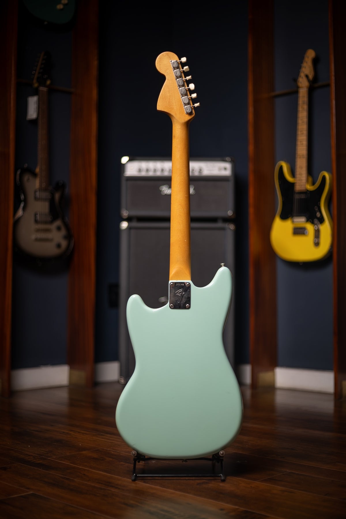 1966 Fender Sonic Blue (Refinished) Electric Guitar