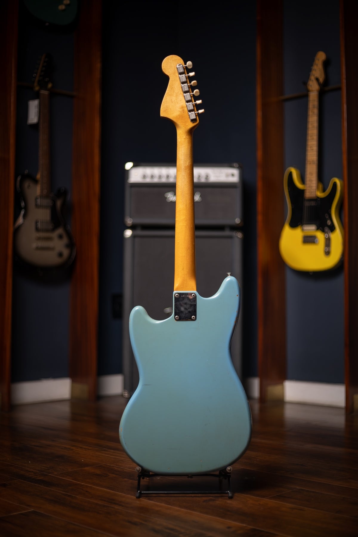 1965 Fender Duo Sonic II Electric Guitar - Daphne Blue
