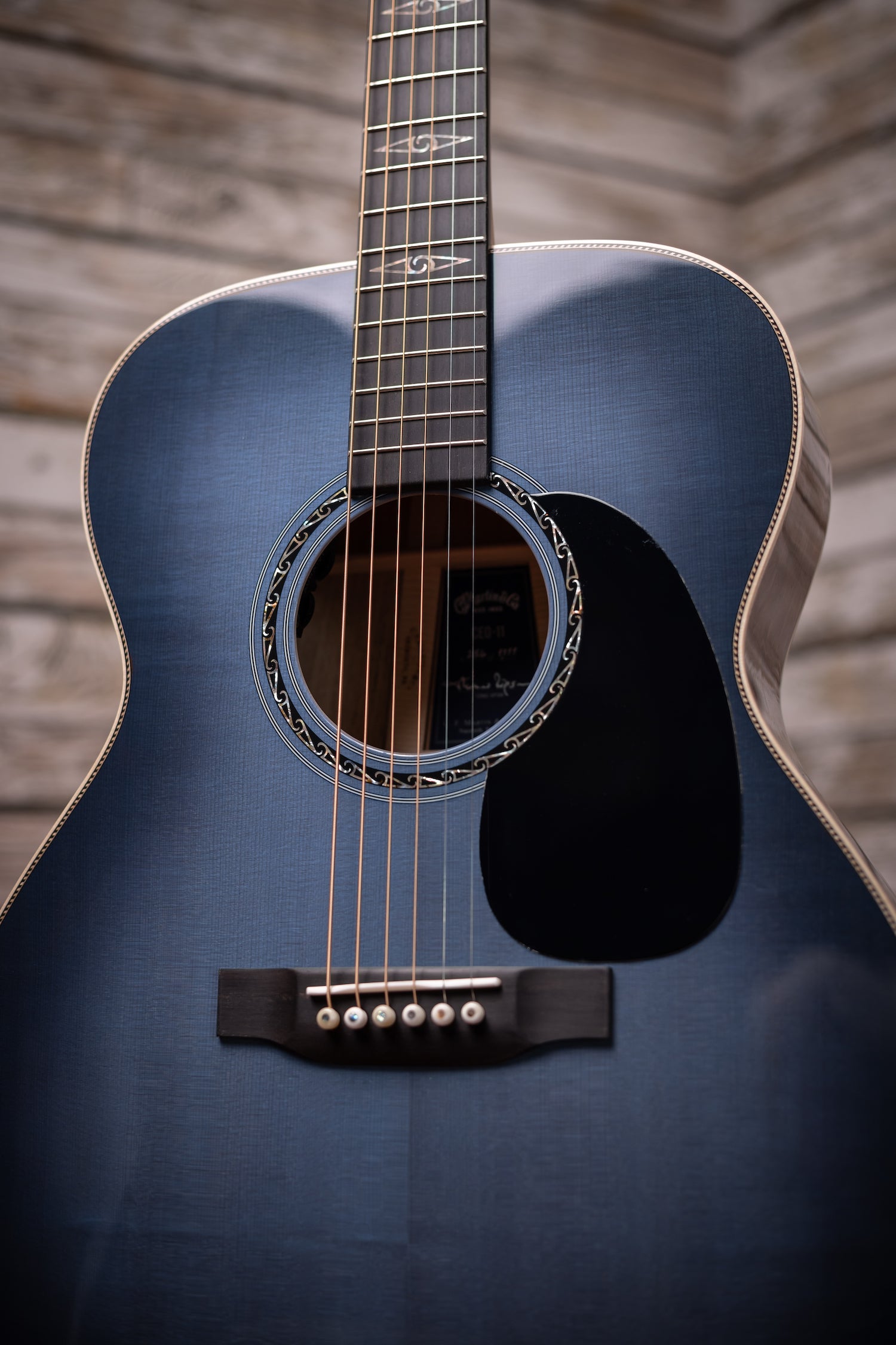 Martin CEO-11 Acoustic Guitar -New Horizons Blue Burst