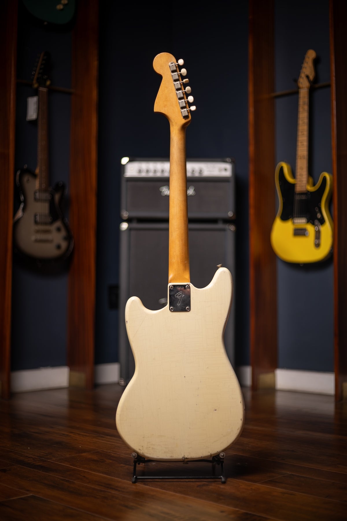 1965 Fender MusicMaster Electric Guitar - Olympic White