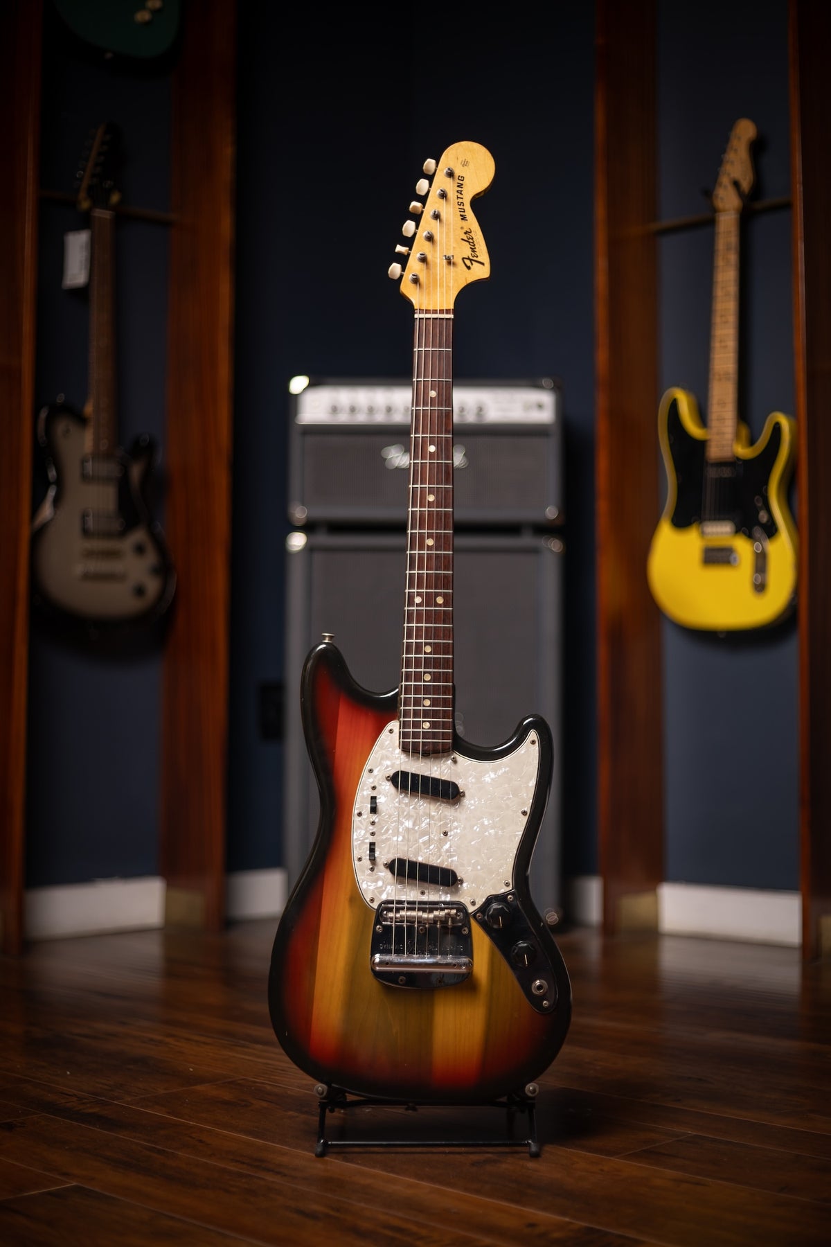 1972 Fender Mustang Electric Guitar - Sunburst