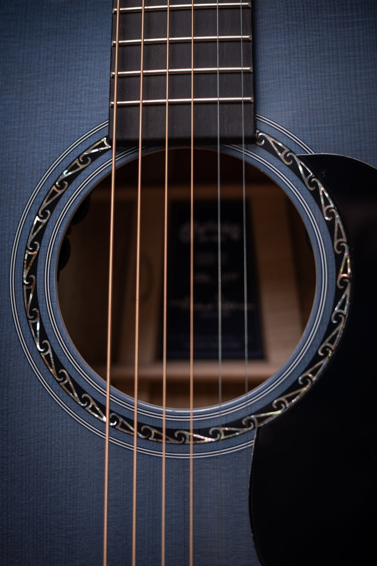 Martin CEO-11 Acoustic Guitar -New Horizons Blue Burst
