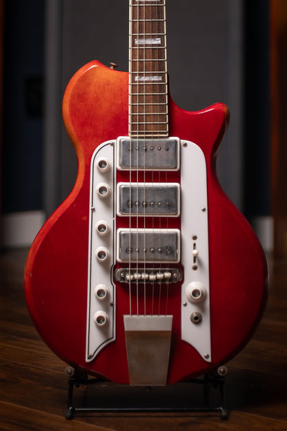 Airline Town and Country Electric Guitar - Red