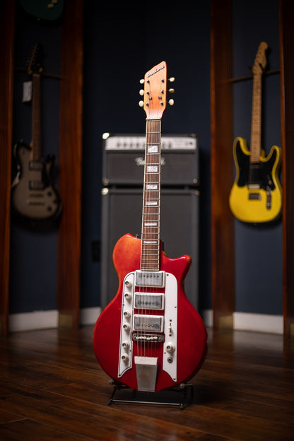 Airline Town and Country Electric Guitar - Red