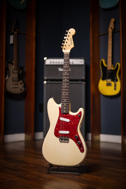 1963 Fender Duo Sonic Electric Guitar - Olympic White