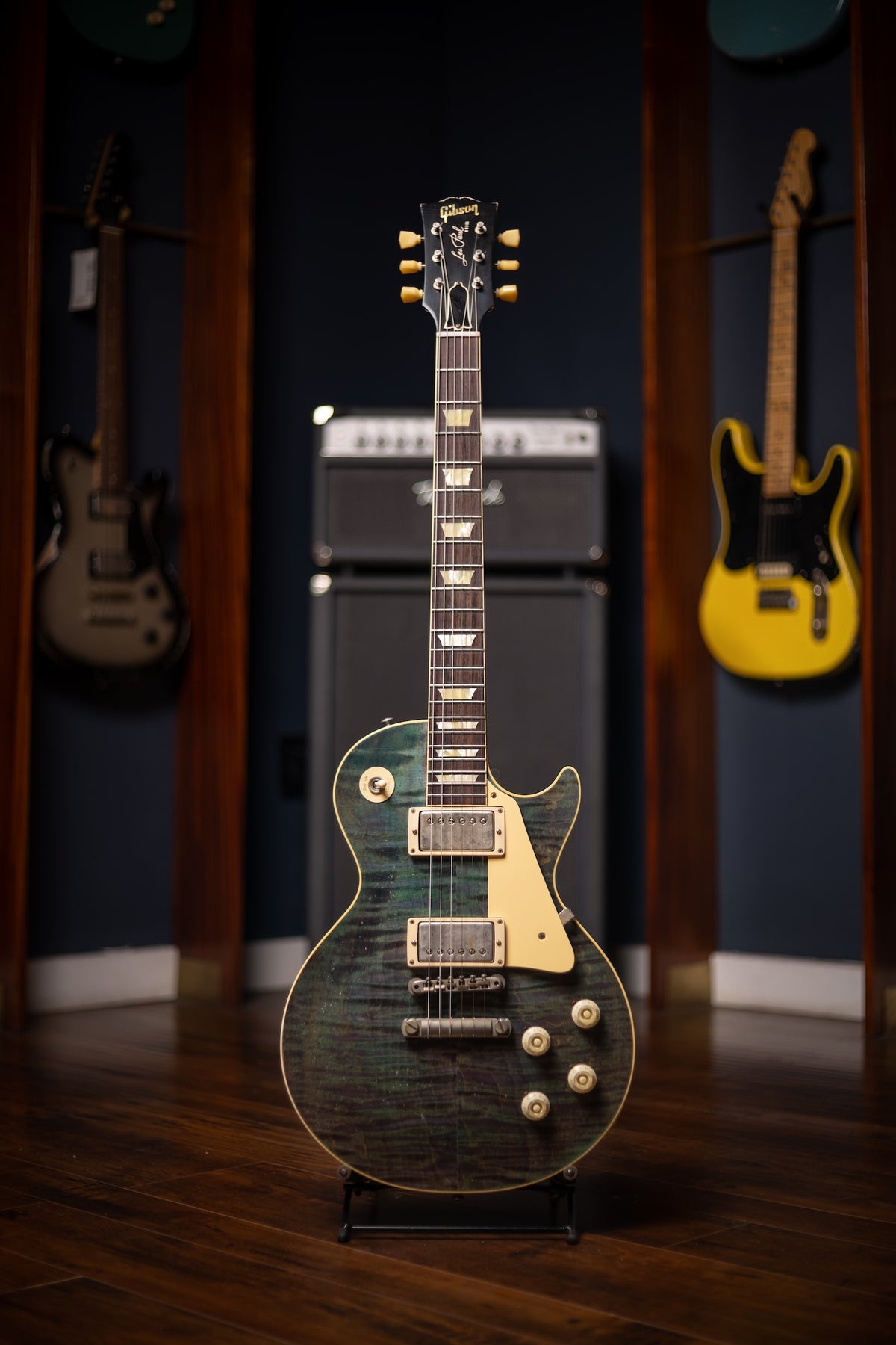 Pre-Owned Gibson Custom Shop 1959 Murphy Lab Reissue Electric Guitar - Trans Blue
