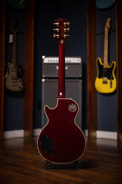 Pre-Owned Gibson Les Paul Custom Jerry Cantrell "Wino" Murphy Lab Electric Guitar - Light Aged Wine Red