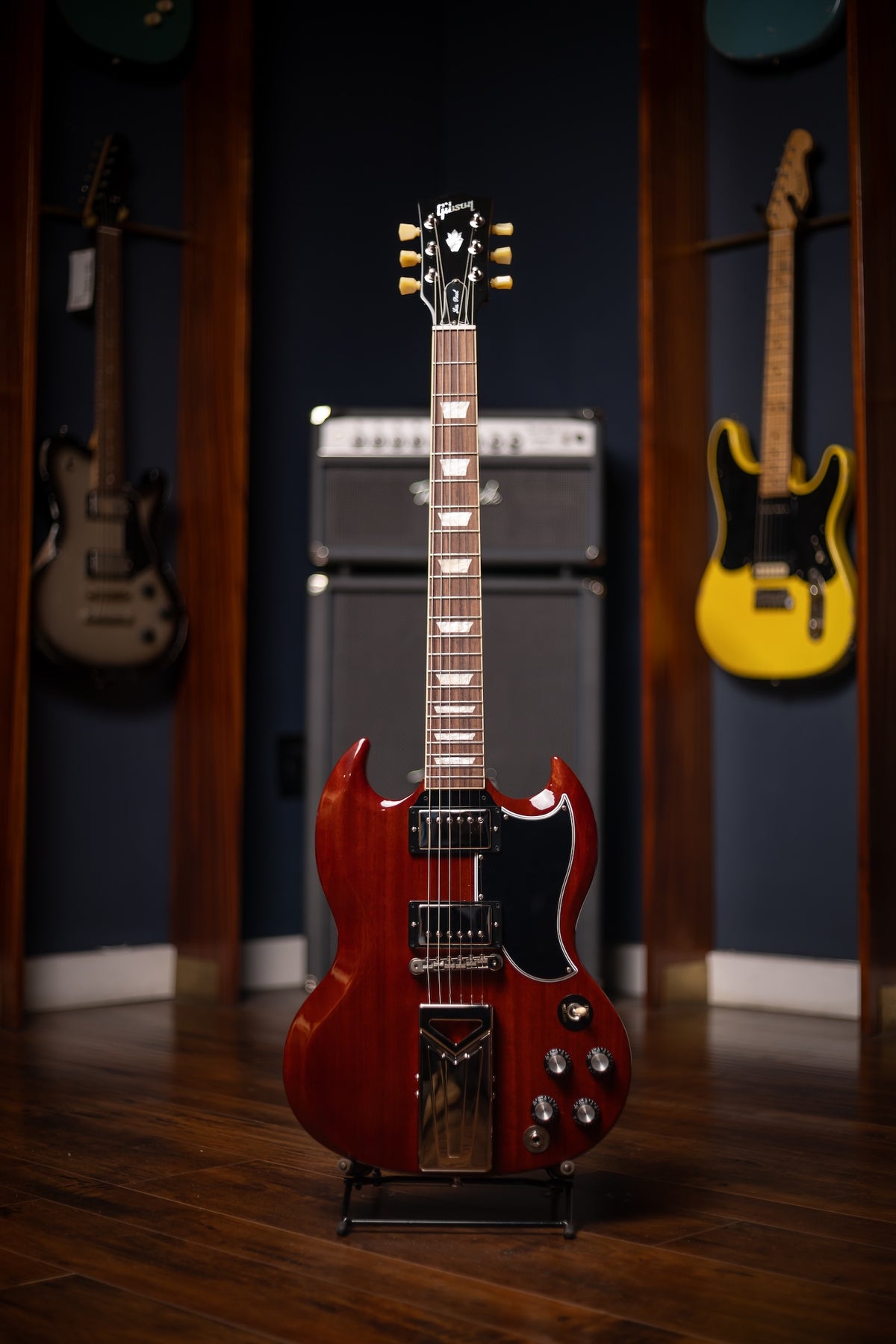 Pre-Owned Gibson Jake Kiszka SG Standard Faded Vintage Cherry Electric Guitar - Cherry