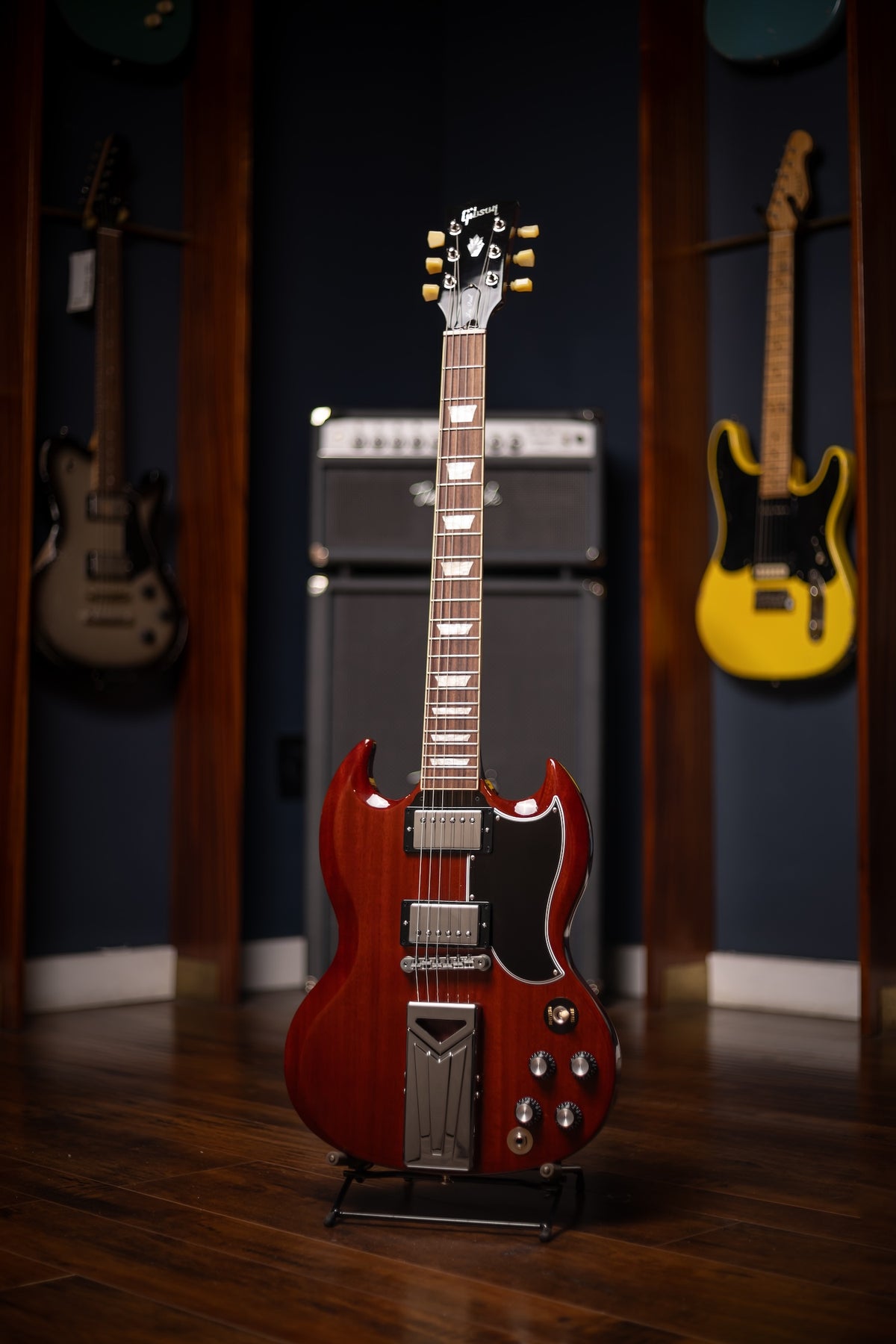 Pre-Owned Gibson Jake Kiszka SG Standard Faded Vintage Cherry Electric Guitar - Cherry