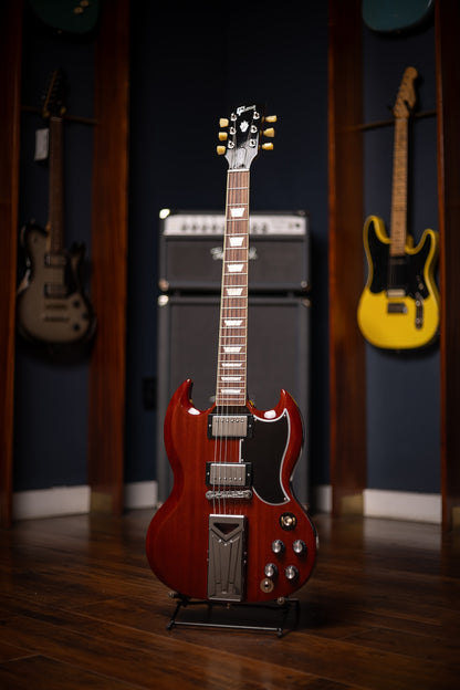Pre-Owned Gibson Jake Kiszka SG Standard Faded Vintage Cherry Electric Guitar - Cherry