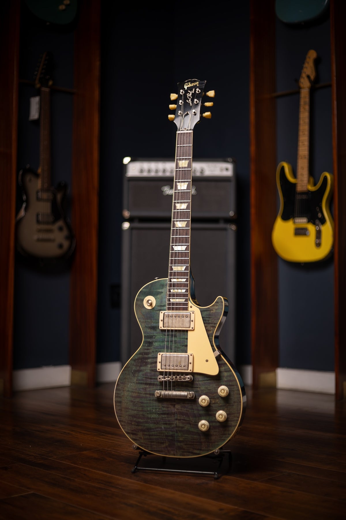 Pre-Owned Gibson Custom Shop 1959 Murphy Lab Reissue Electric Guitar - Trans Blue