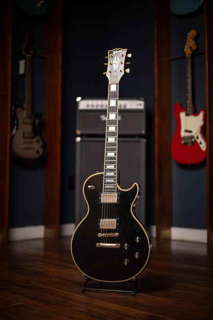 1971 Les Paul Custom Electric Guitar - Black
