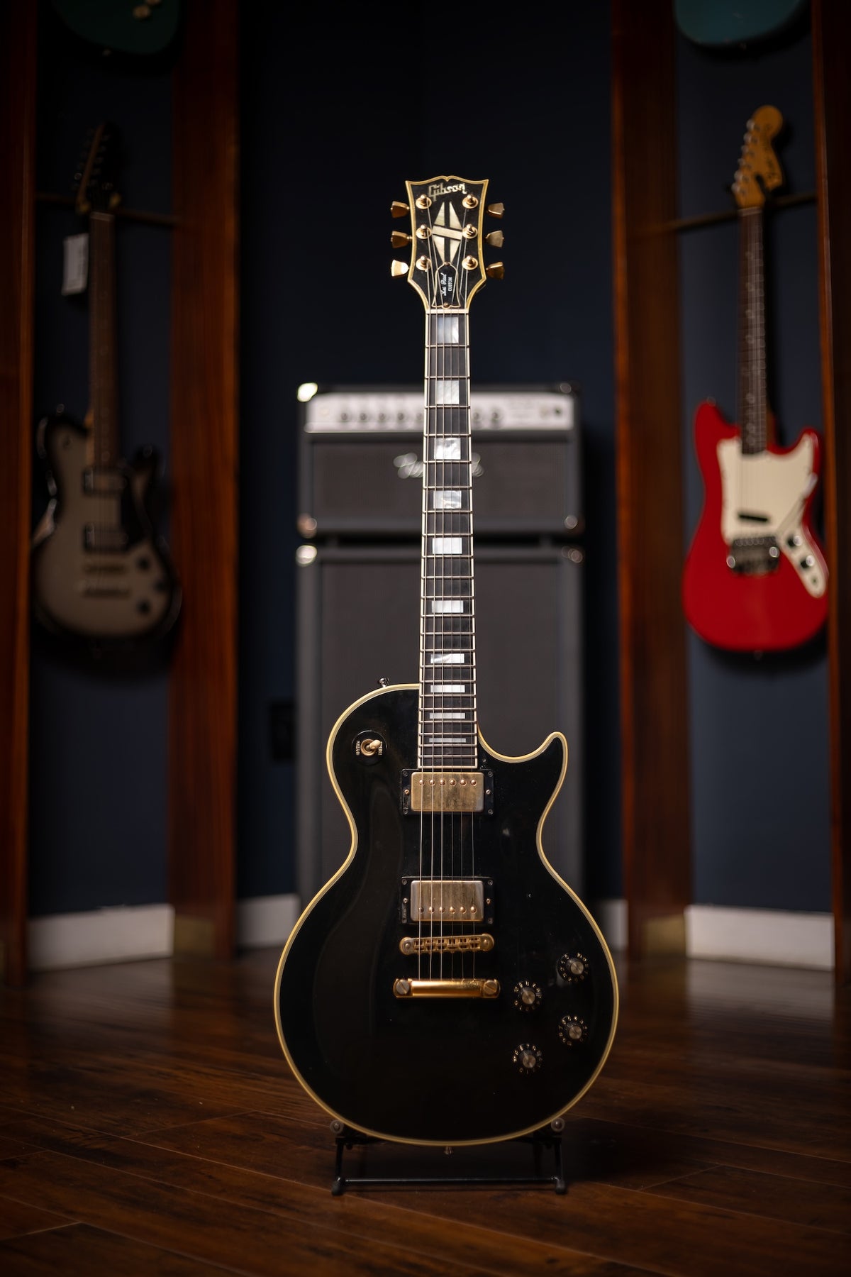 1971 Les Paul Custom Electric Guitar - Black