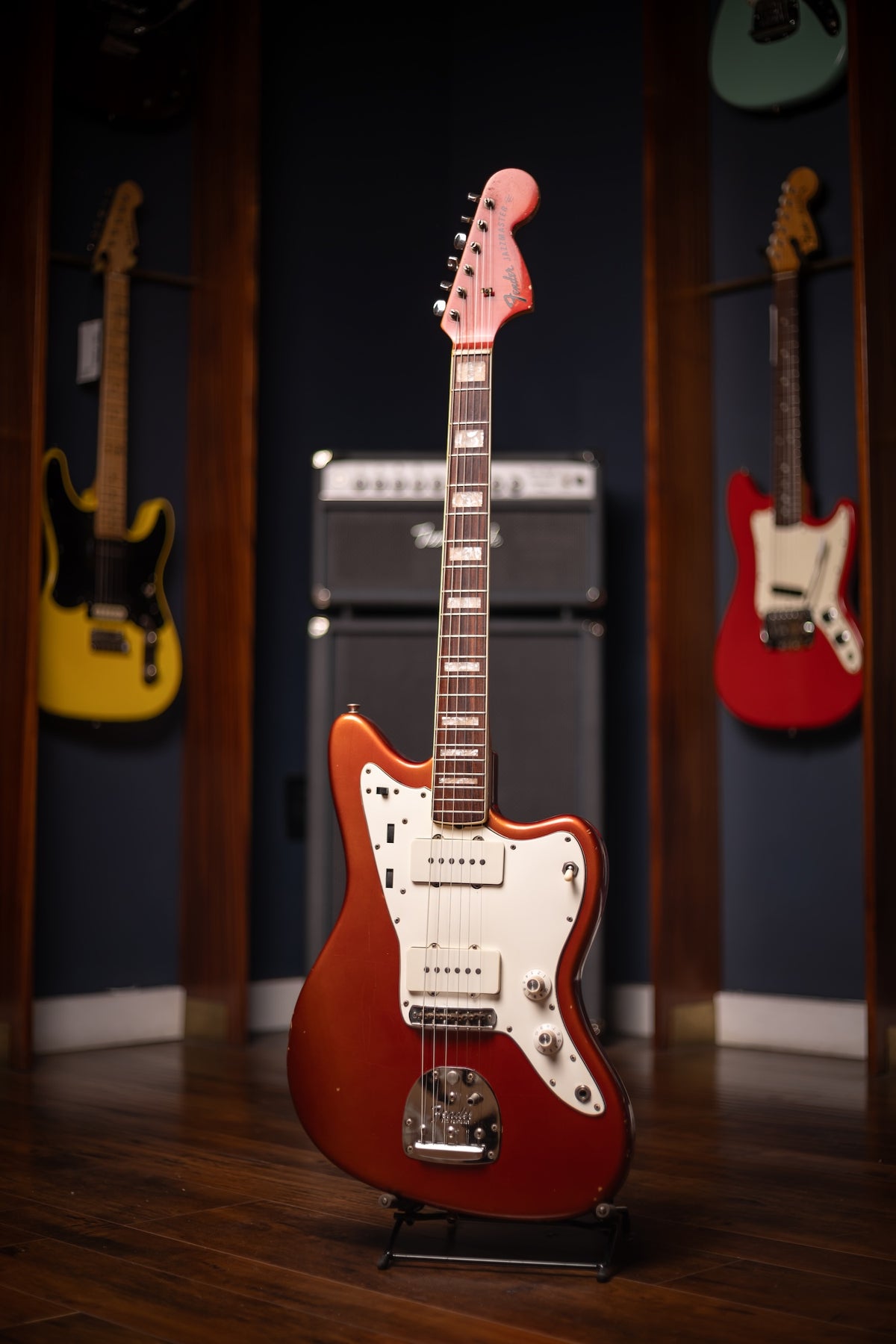 1969 Fender JazzMaster Electric Guitar - Candy Apple Red