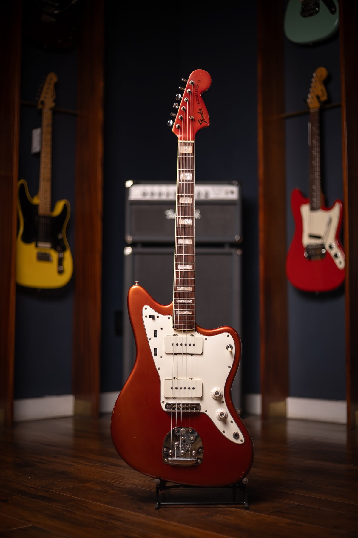 1969 Fender JazzMaster Electric Guitar - Candy Apple Red