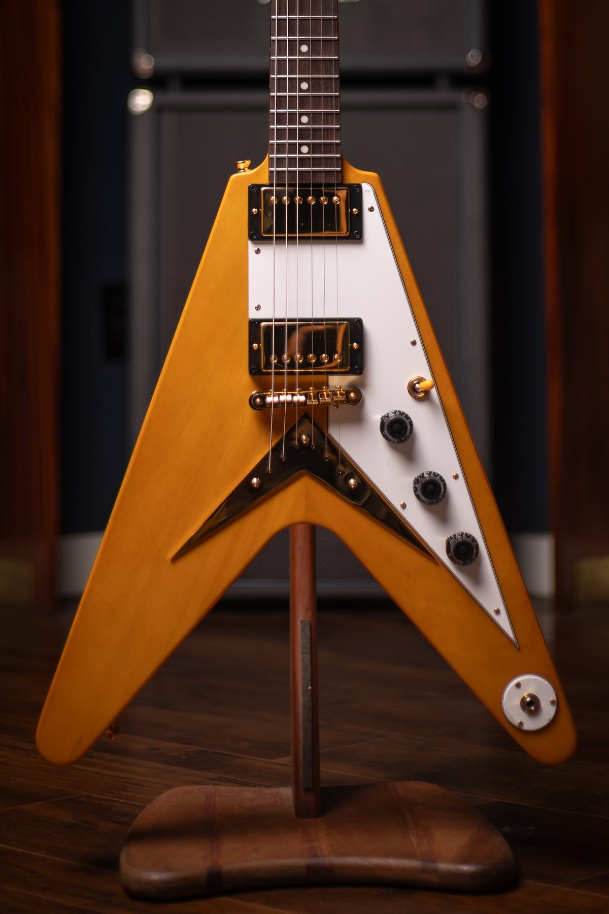 Pre-Owned Epiphone Limited Edition '58 Korina Flying V Reissue - Natural
