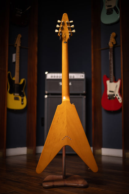 Pre-Owned Epiphone Limited Edition '58 Korina Flying V Reissue - Natural