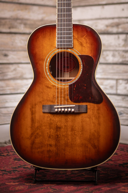 Pre-Owned Gibson Custom L-00 Standard Acoustic Electric Guitar - Grizzly Burst