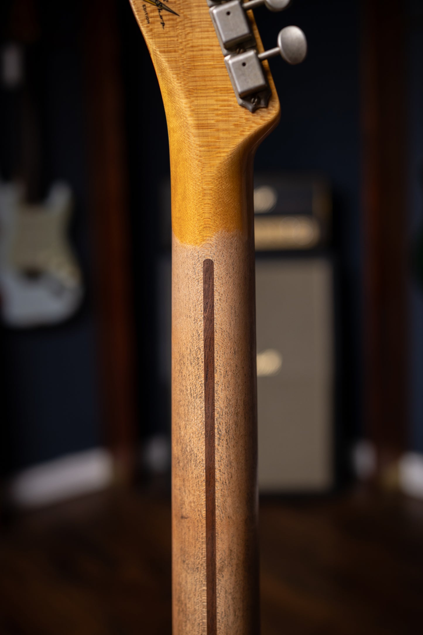 Fender 1951 Telecaster Nocaster Heavy Relic, 1-Piece Quartersawn Maple Neck Electric Guitar - 2-Color Sunburst