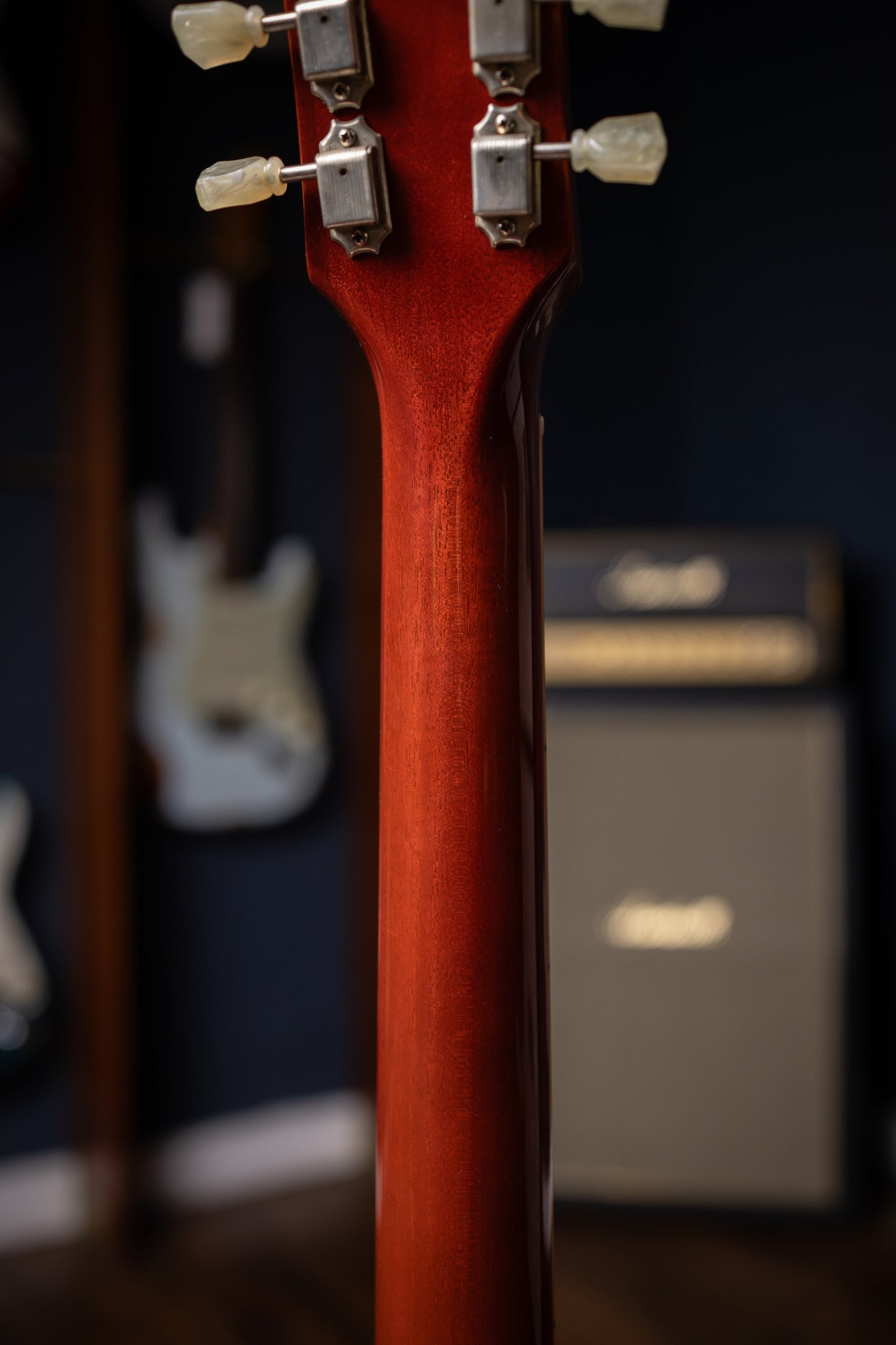 2010 Gibson Custom Shop 1959 Les Paul Reissue Electric Guitar - Cherry Red Flame