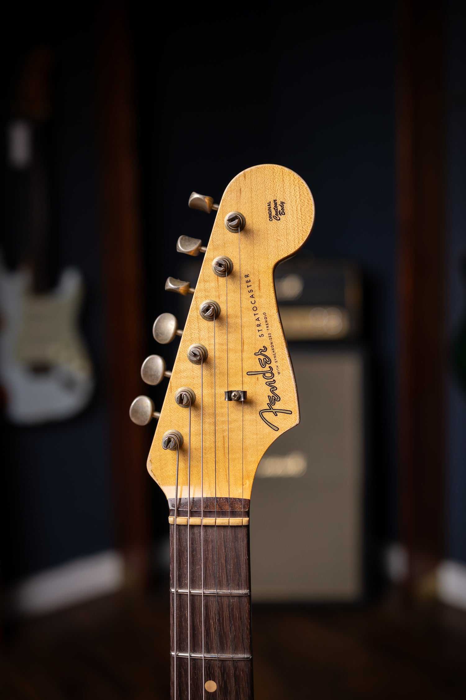 Limited Edition '59 Strat HSS Heavy Relic - Black Pearl over Midnight Wine