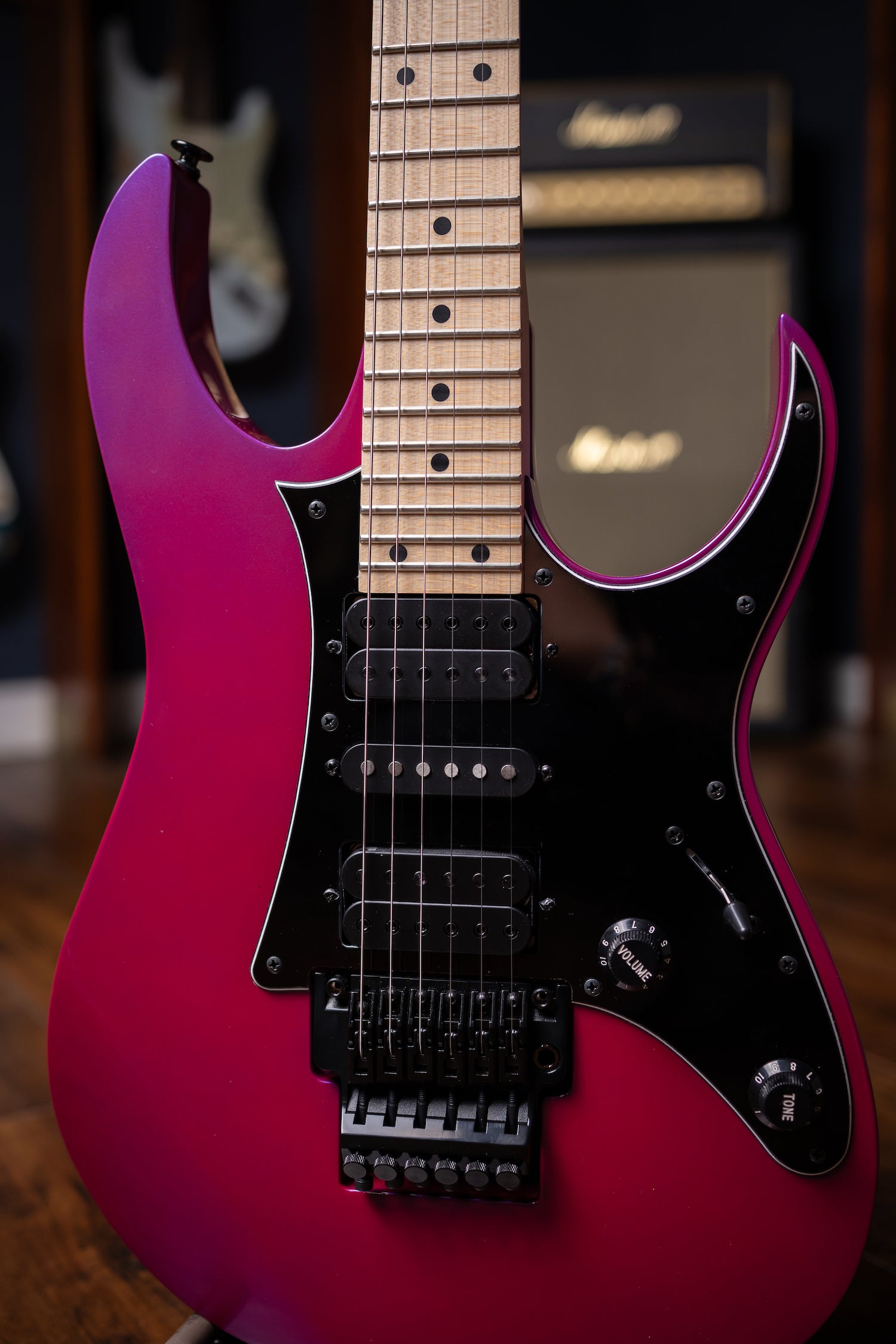 Ibanez Genesis Collection RG550 Electric Guitar - Purple Neon