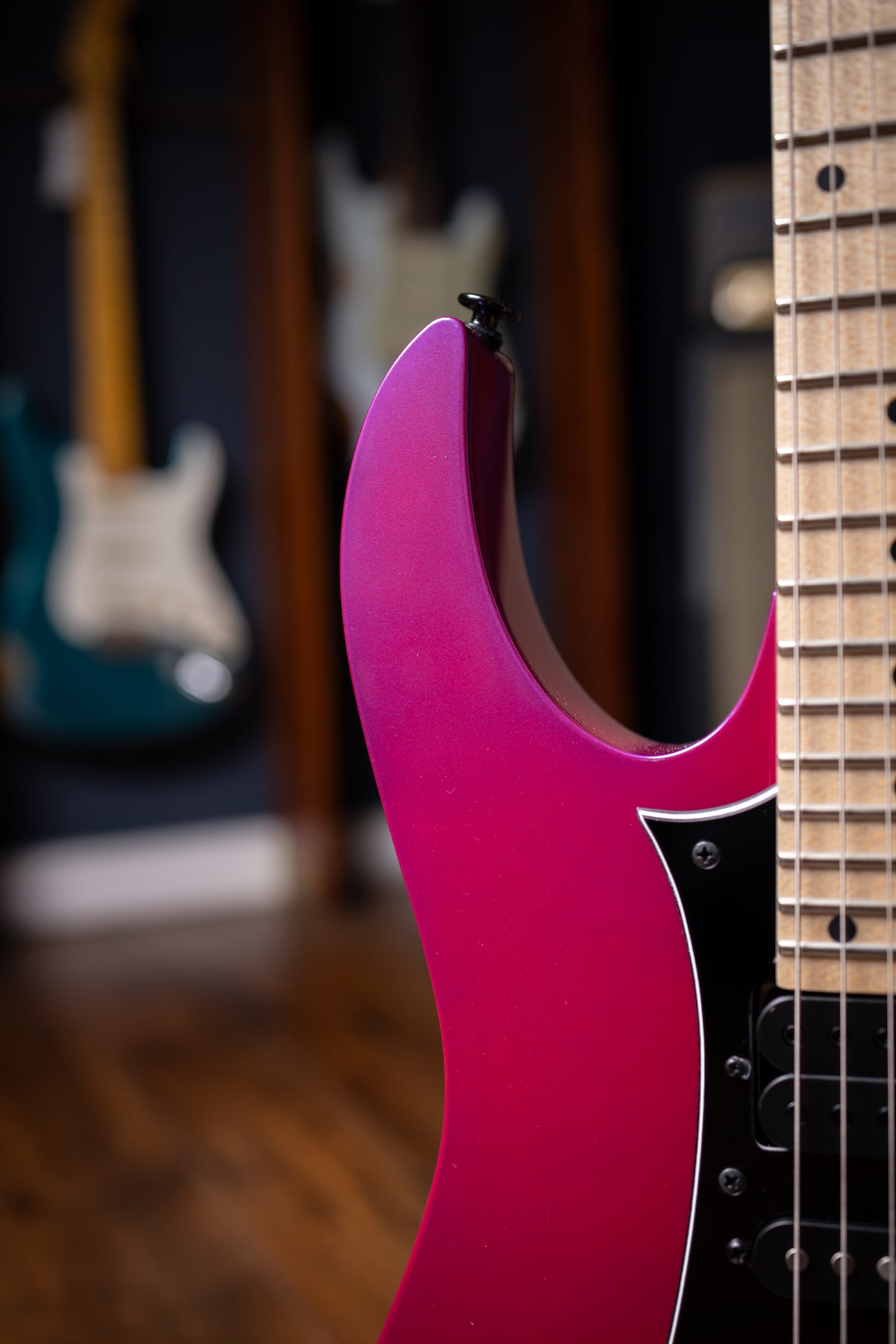 Ibanez Genesis Collection RG550 Electric Guitar - Purple Neon