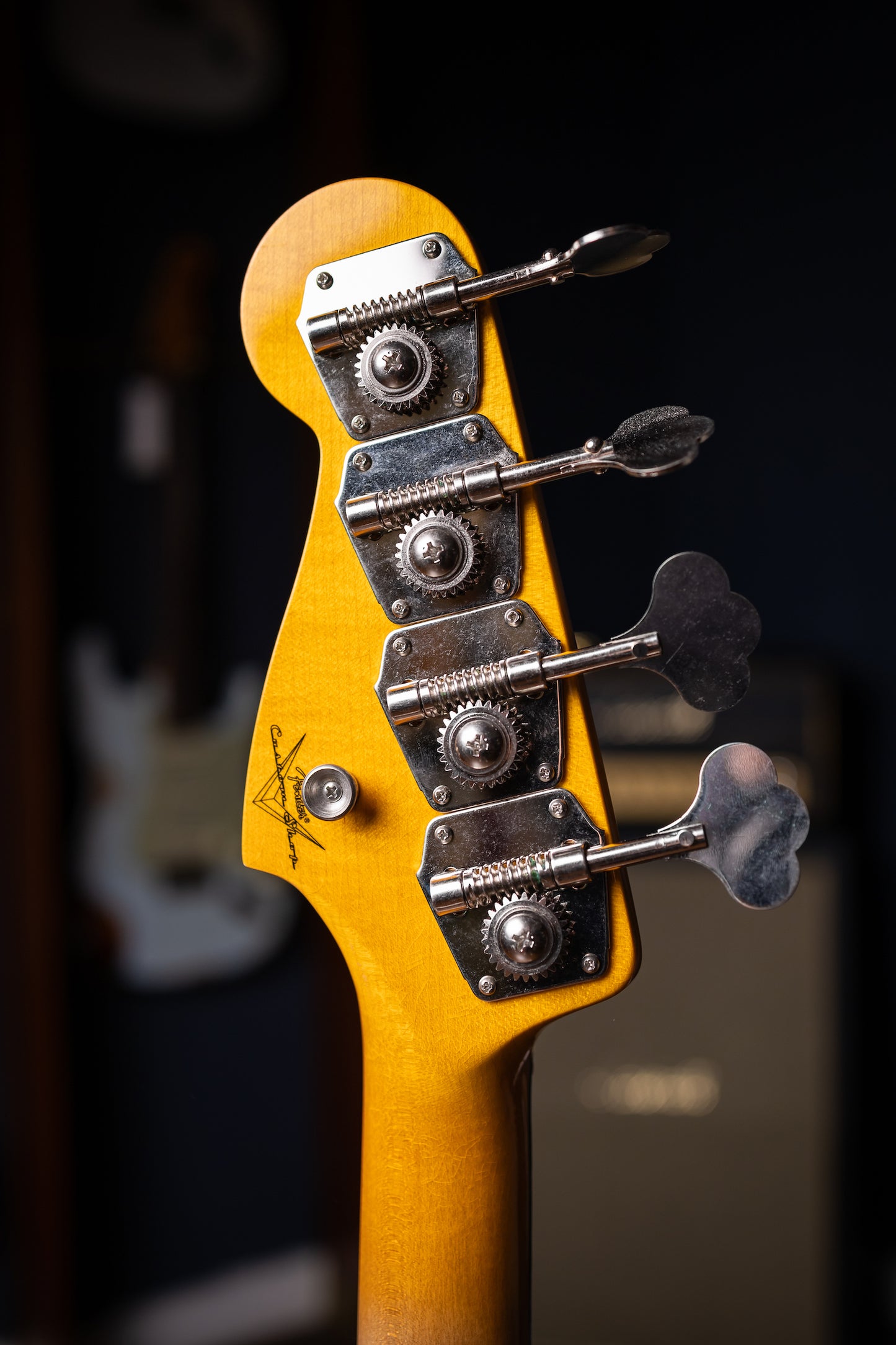 Fender Custom Shop 1960 Precision Bass DLX Closet Classic - Faded Aged Shell Pink